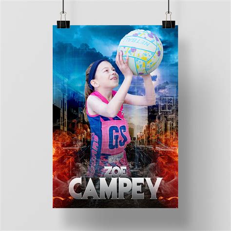 Netball Poster 的图像结果