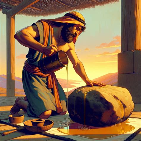 Genesis 28:18 Artwork | Bible Art