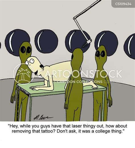 Image result for Alien with Probe Cartoon