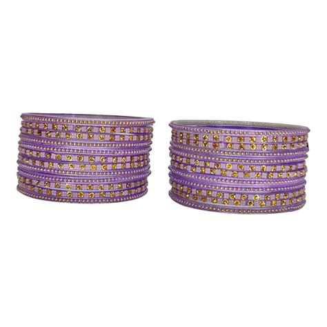 Buy Lyychee glass bangles kundan studeed bangles combination with ...