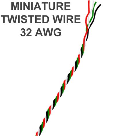 DIY 3-Conductor Twisted Wire (32 AWG) Per Meter Brickstuff, 45% OFF
