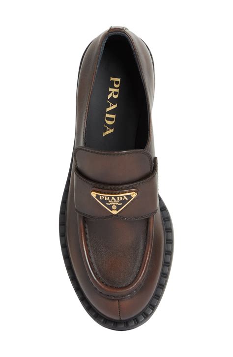 Prada Moc Toe Loafer (Women) | Nordstrom | Chic shoes, Fancy shoes ...