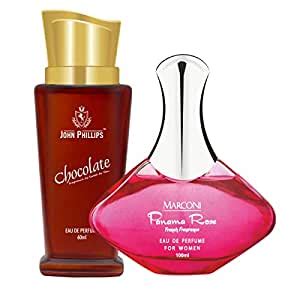 Buy John Phillips Men & Women CHOCOLATE & Panama Rose | Long Lasting ...