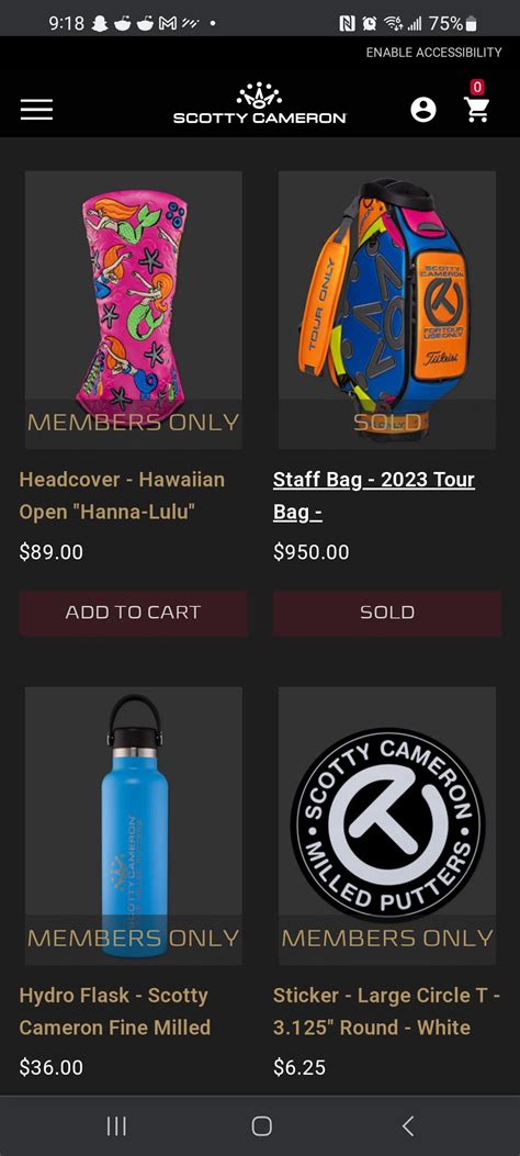 Does this mean Club Cameron isn't coming out today? : r/scottycameron