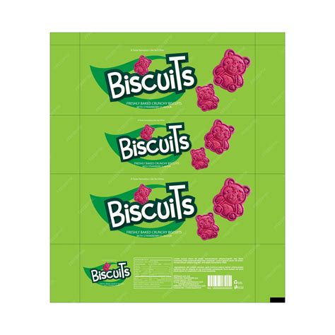 Premium packaging designs for every biscuit | Premium Vector