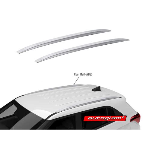 Autoglam Premium Qaulity ABS Roof Rails for Hyundai Creta 2018+ Models ...