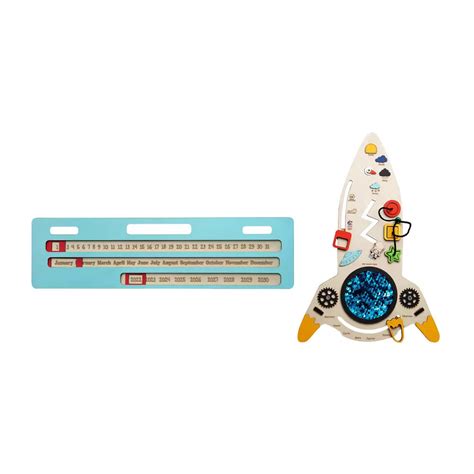 Space Shuttle Busy Board with Launch Pad – The Funny Mind