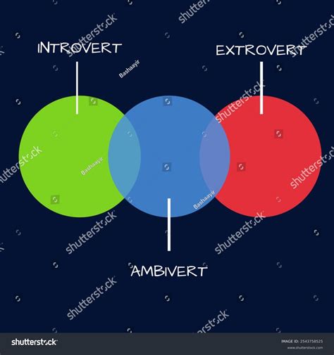 Understanding Personality Types Visual Guide Introverts Stock Illustration 2543758525 | Shutterstock