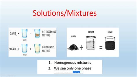 Image result for Mixture or Solution Examples