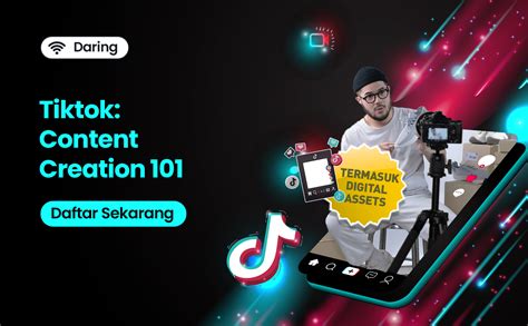 Tiktok: Content Creation 101 (Daring) - Rumah Siap Kerja