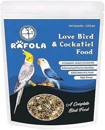 Buy RAFOLA Bird Food for Cockatiel & Love Birds Mix Seeds, Canary Seed ...