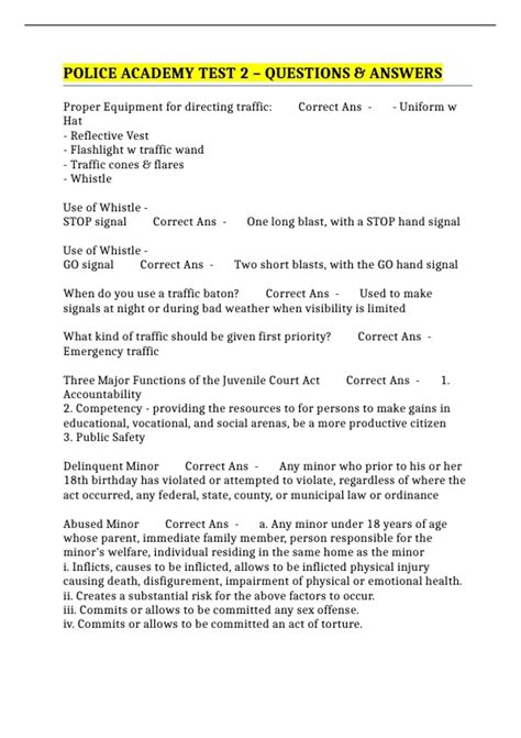 Image result for Sample Police Test Questions