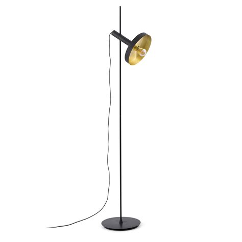 20164-95 WHIZZ BLACK/GOLD FLOOR LAMP – Landlite Designer Lightings