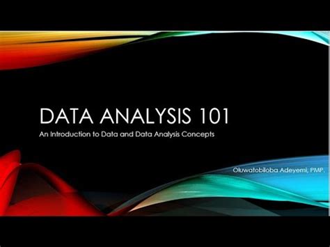 Data Analysis Tutorial 的图像结果