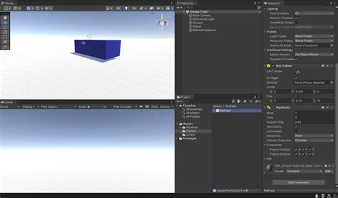 Unity OnTriggerEnter Not Working 的图像结果