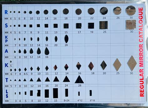 Regular Mirror Catalogue – Mirror Glass World Wide