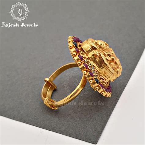 Goddess Lakshmi Finger Rings – Rajesh Jewels