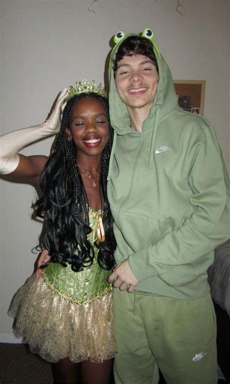 Princess and The Frog Costume Halloween in 2025 | Cute couple halloween ...