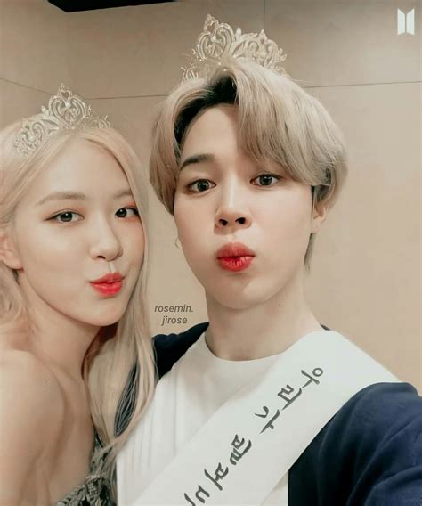 Gambar Bts Jimin Dan Rose - ktinanuocow