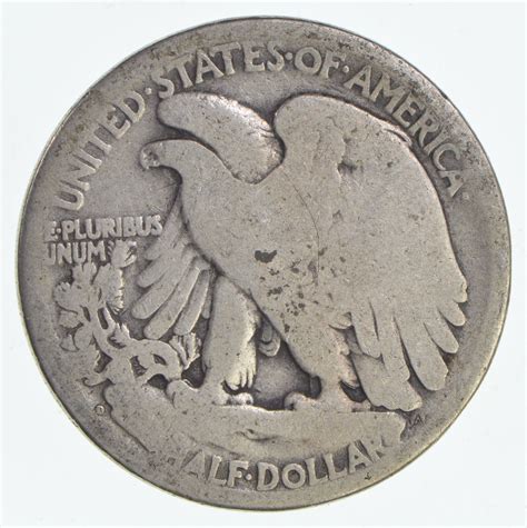 1917-D Walking Liberty Half Dollar 90% Silver | Property Room