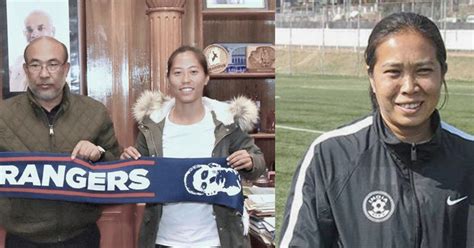 Indian women footballers Bala Devi and Oinam Bembem promoted to ...