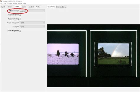 Using VueScan for Slides 的图像结果
