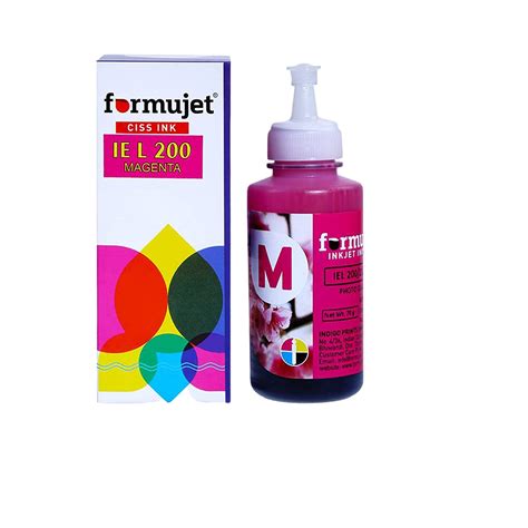 Formujet IE L200 / 664 Ink Compatible to Epson T664 Ink Bottle ( CMY Bk ...