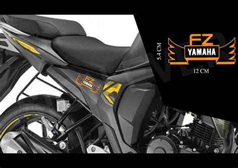 SIGN EVER Fz Wings Logo Yamaha Bike Stickers and Graphics Sides Tank ...