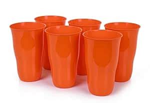Buy Mintra Home Reusable Plastic Cups 21 Ounce Tumbler for Party, Kids ...