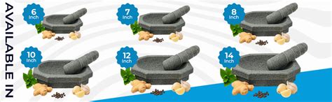 Buy EZAHK Kalvam Stone Mortar and Pestle Set,Masher, Khalbatta, Kharal ...