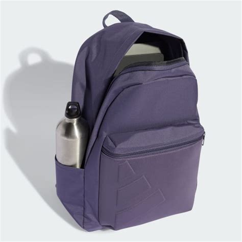 adidas Essentials Embossed Logo Backpack - Purple | adidas India