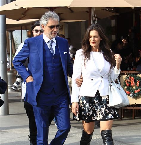 Andrea Bocelli Photos Photos - Andrea Bocelli and His Wife Grab Lunch ...