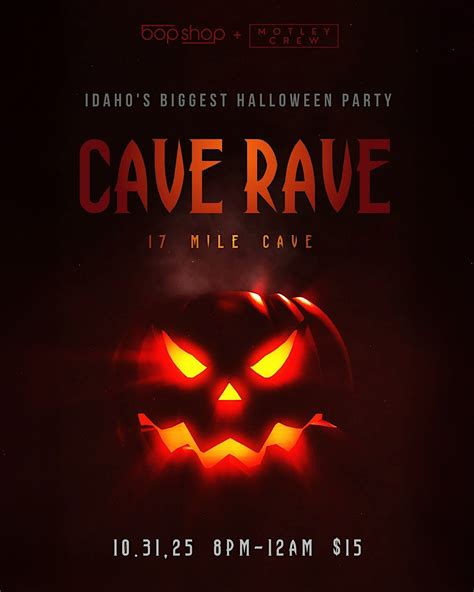 Cave Rave 2025, 17 Mile Cave Lava Tube, Idaho Falls, 31 October to 1 ...