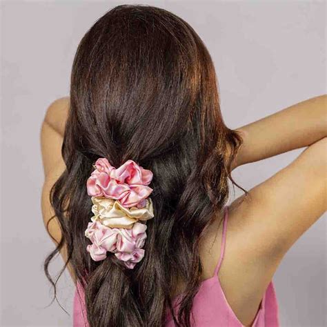 Lamour Scrunchies: Set of 3 – Hair Drama Company