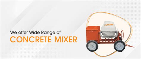 Concrete Mixer - Automatic, Heavy Duty Concrete Mixture Machine ...
