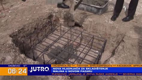 Dobra vest za novopazarske malinare: Postavljen kamen temeljac za ...