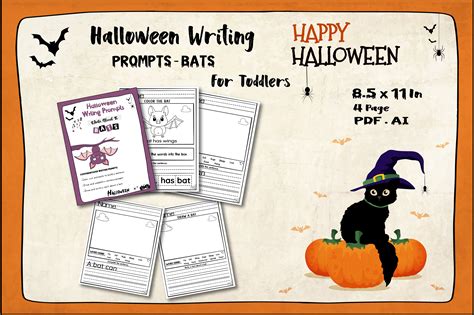Halloween Journal Prompts fashion Writing