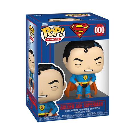 DC Comics Shield Through the Ages Golden Age Superman Funko Pop! Vinyl ...
