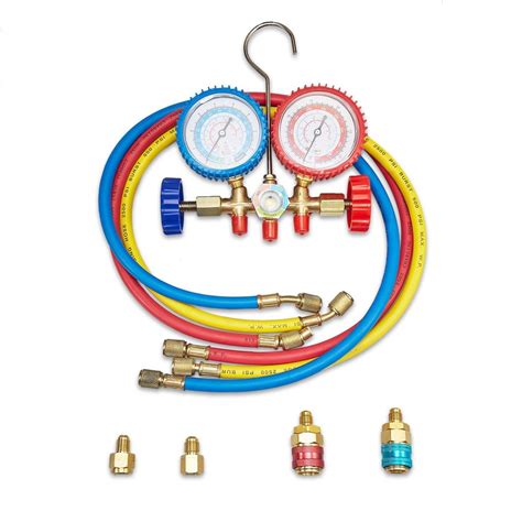 R134A R410A Refrigeration Manifold Gauge Ac R134a Manifold Gauge Set