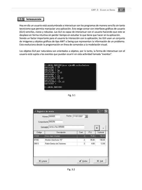 Clase Swing Java 的图像结果