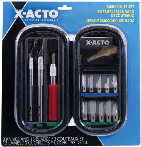 X-Acto Basic Knife Set for Craft Cutting with Durable Carbon Steel Blades - Walmart.com