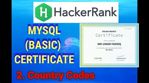 Image result for Country Code MySQL HackerRank
