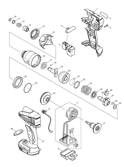 Makita impact on sale driver trigger switch
