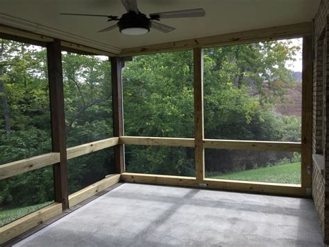 Screening In A Porch Diy - DIY Craft Ideas