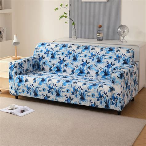 Buy Elastic Velvet Sofa Covers | Premium & Stretchable | HOKIPO ...