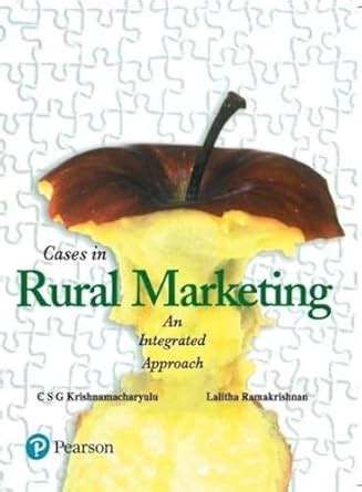 Buy Cases in Rural Marketing: An Integrated Approach, 1e Book Online at ...