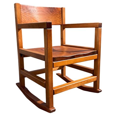Solid salvaged Ipe wood rocking chair by Zanini de Zanine at 1stDibs ...