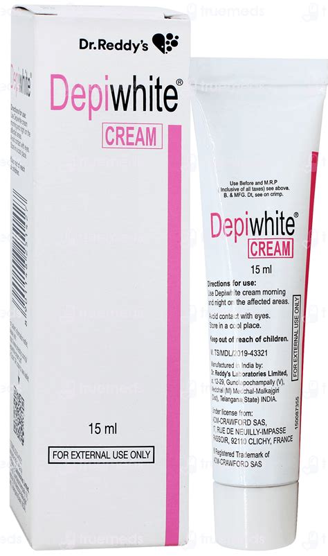 Depiwhite Cream 15 Ml - Uses, Side Effects, Dosage, Price | Truemeds