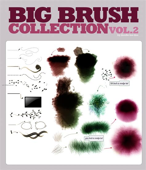 Top 10+ Photoshop Smudge Brushes Set Psd