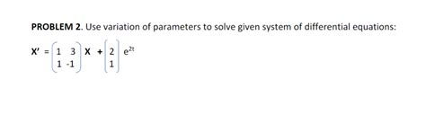 Image result for Variation of Parameters Solved Examples